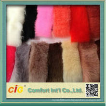 High Quality Plain Printed 100% Acrylic Faux Fur Fabric for Sale